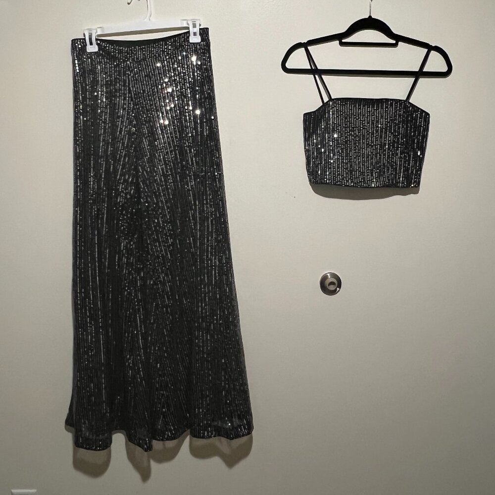 Altar'd State Sequin Two Piece Set